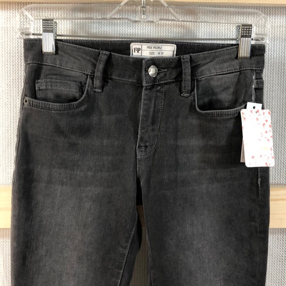 NWT Free People Crop Bootcut Jeans Size: 24,26,27 - Picture 4 of 8